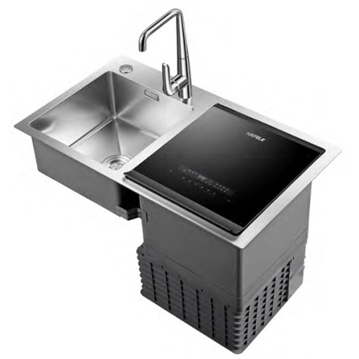 Chậu rửa kết hợp máy rửa chén chén HAFELE HDW-SD90A 539.20.530