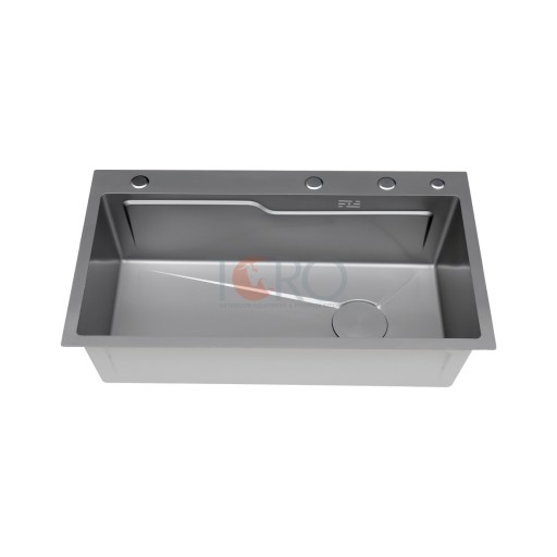 CHẬU 1 HỐ NANO XÁM