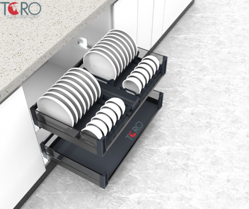 Kệ chén đĩa, xoong nồi inox hộp