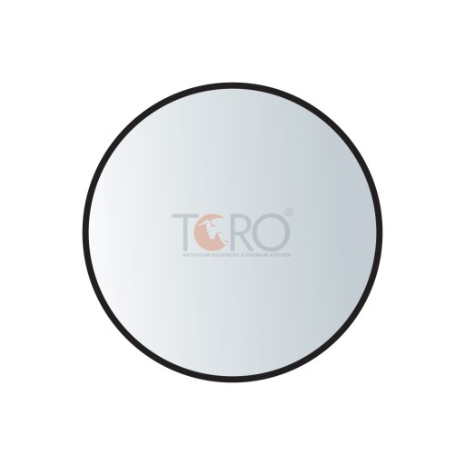 Gương soi viền Inox xi đen Toro TR-K23