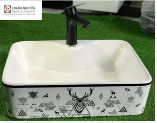 LAVABO SỨ CAO CẤP BENZLER LB1-BL