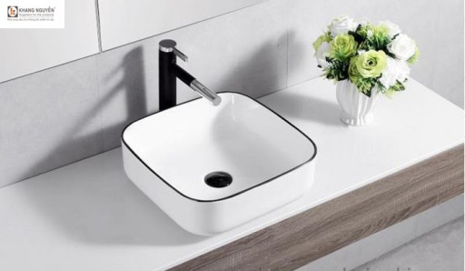 LAVABO SỨ CAO CẤP BENZLER LB10-BL