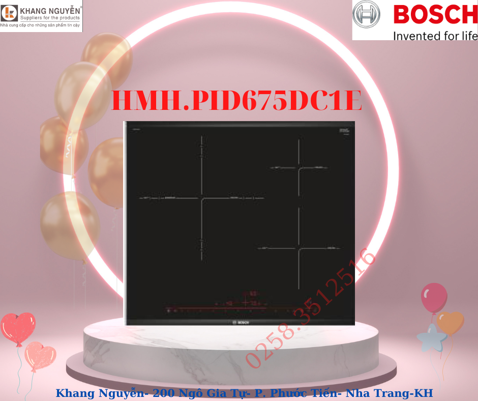 BẾP 3 TỪ BOSCH HMH.PID675DC1E, serie 8